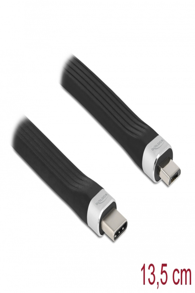 Delock USB-kabel - 24-stifts USB-C (hane) till Micro-USB Typ B (hane) - 86793