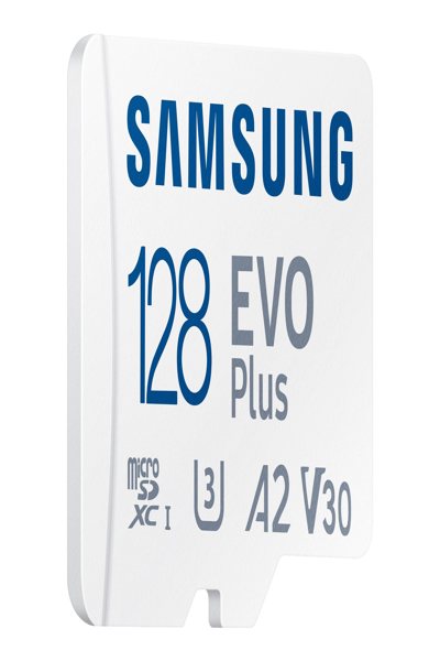Samsung EVO Plus MB-MC128KA - Flash memory card (microSDXC to SD adapter included) - MB-MC128KA/EU