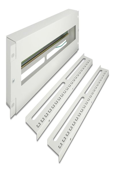 Rail de rack Delock avec couvercle de disjoncteurs