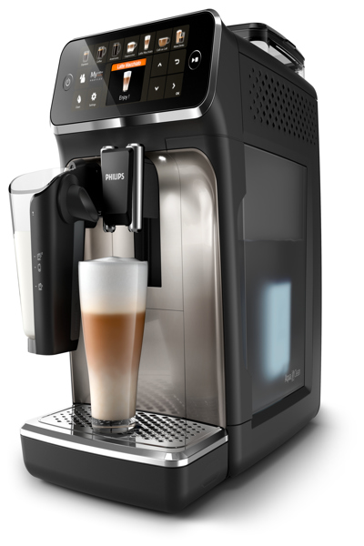 Philips EP5447/90 5400 Series LatteGo Kaffeevollautomat Schwarz - Super automatic espresso machine - 15 Bar - EP5447/90