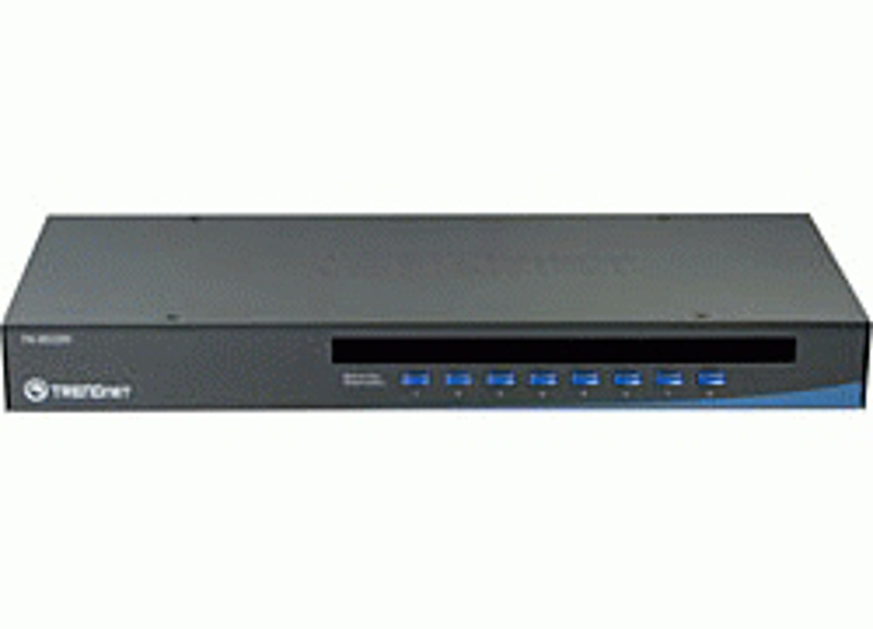 TRENDnet TK-803R 8-Port USB/PS/2 Rack Mount KVM Switch - TK-803R