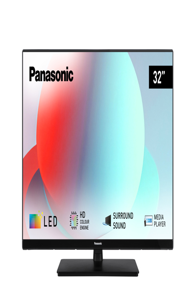 Panasonic TS-32N30AEZ, 81.3 cm (32"), 1366 x 768 pixels, HD, LED, DVB-C, DVB-S2, DVB-T, DVB-T2, Black - TS-32N30AEZ