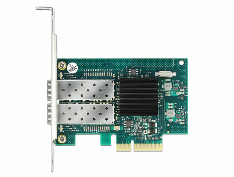 Delock PCIe x4 card to 2 x SFP slot Gigabit LAN - 90480