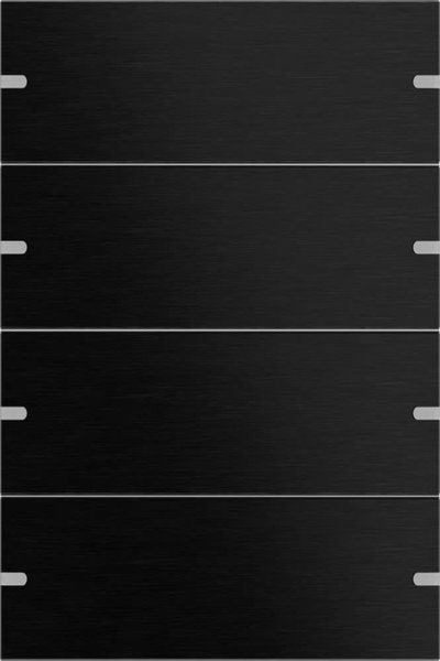 GIRA 5024126 jeu de bascules 4f Capteur de clé.4 TS4 aluminium noir