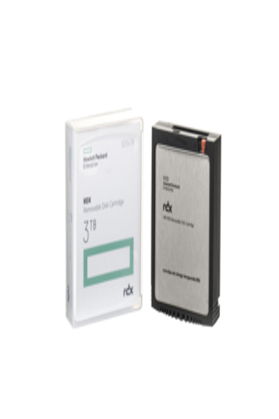 HPE RDX 3TB Removable Disk Cartridge: 6TB Compressed - Q2047A