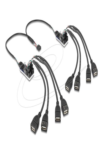 Delock 8-Port Internal USB 2.0 Expansion Hub - 61072