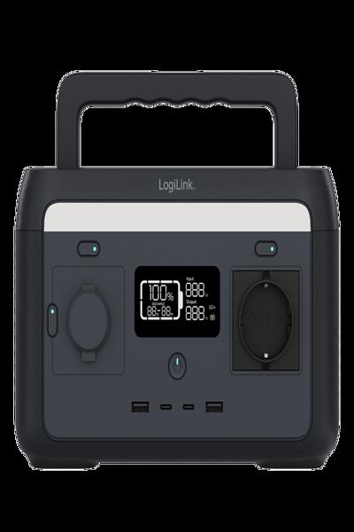 LogiLink 300W Portable Power Station LiFePO4 Svart - PPS0300