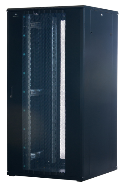 Rockstable 42U 19" serverskåp med nätdörrar - RS19-8842PD