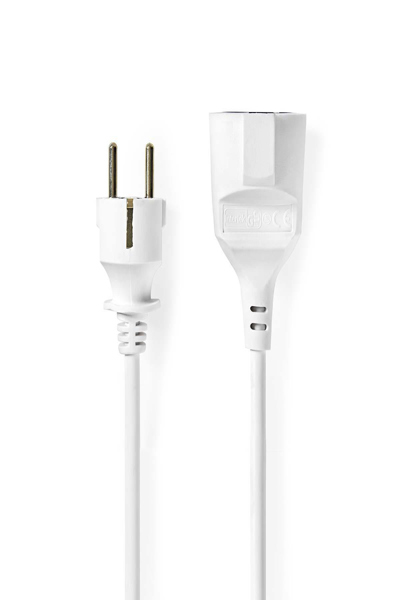 Nedis PEXC105FWT - 5 m - Cable - Extension Cable 5 m