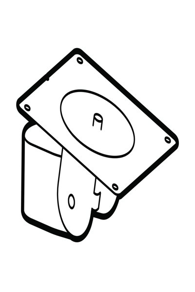Accessoire Ergotron LX Pro côté écran