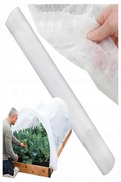 Toile de protection hivernale FORÊT-NOIRE 13490 Extralink (50 x 1,6 m) blanche