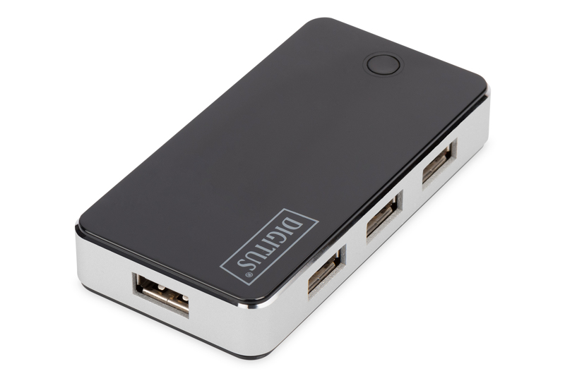 DIGITUS 7-portars USB Hub Mini - DA-70222