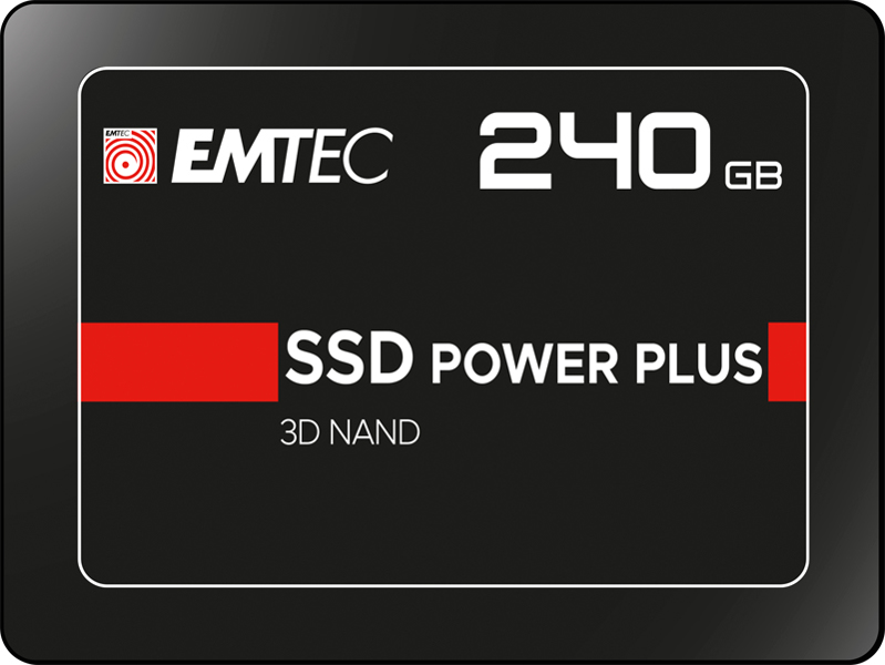 EMTEC X150 Power Plus 3D NAND - 240 GB SSD - internal - ECSSD240GX150