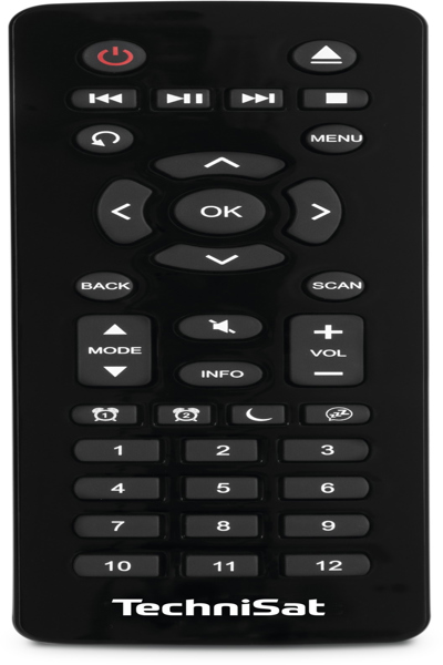 TechniSat MultyRadio 4.0 SE sw/si DAB+/UKW/Internetradio mit CD-Player Farbdis