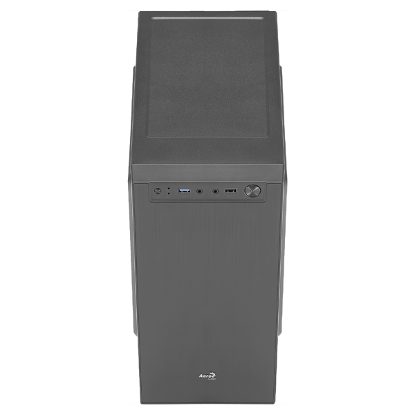 AeroCool CS-108 S-BK-v1 ATX chassis, black, simple design - ACCS-PC16014.11