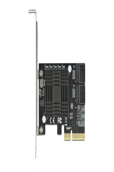 Delock 5-portars SATA PCI Express x4-kort - 90498