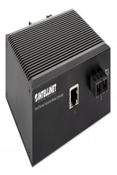 Intellinet industriell snabb Ethernet-mediaomvandlare - 508322