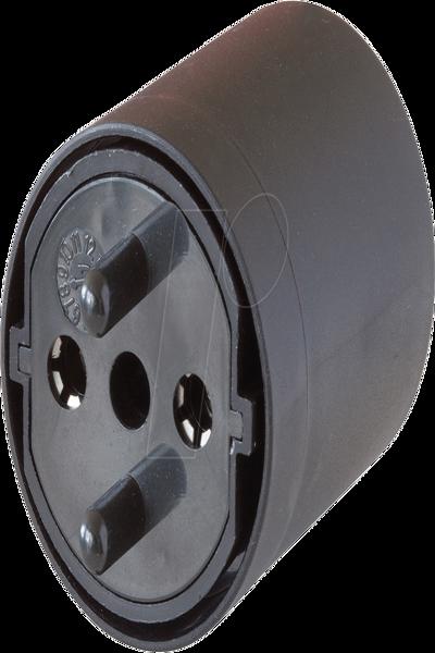 Brennenstuhl CH FIX BRE1 Fixadapter CH-kontakt L+N - 1081592403