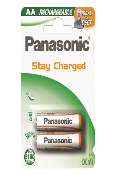 Panasonic HHR-3LVE/2BC - Battery 2 x AA type - HHR-3LVE/2BC