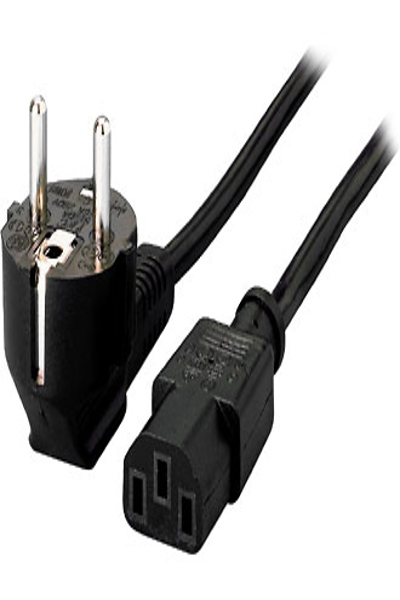Câble d'alimentation Equip Digital Data CEE 7/7 mâle vers IEC C13 mâle