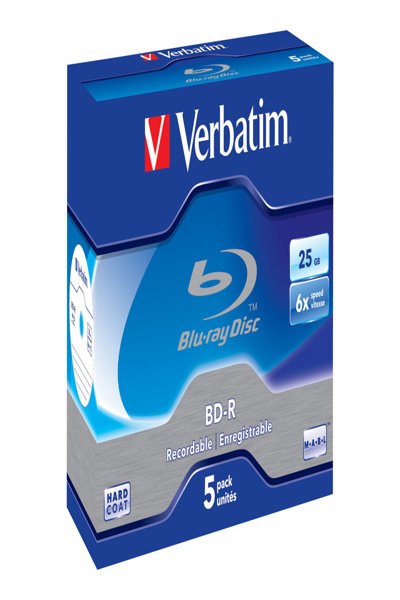 Verbatim 5 x BD-R - 25 GB 6x - 43715