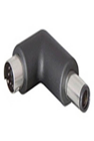 Inter-Tech Tip J - Adaptateur secteur pour ordinateur portable - Noir - Acier inoxydable - Dell - 19,5 V - 1 pièce(s)
