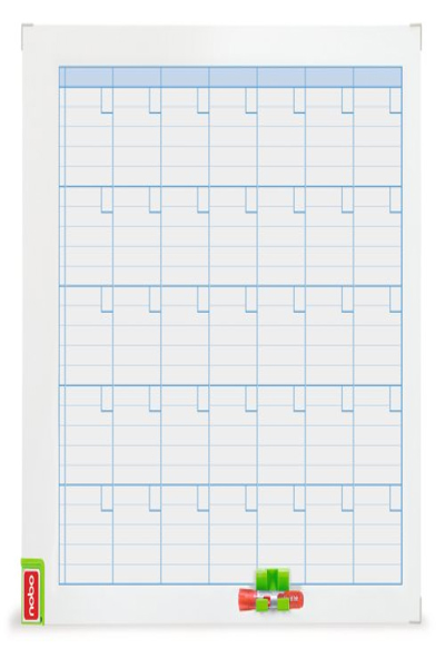 Nobo Performance - Whiteboard med raderbar kartong - 3048101