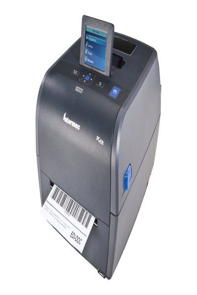 HONEYWELL PC43t: Thermal Transfer Printer, 203 DPI, 203.2 mm/sec, Grey LCD - PC43TB00100302