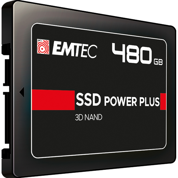 EMTEC X150 Power Plus 3D NAND - 480 GB SSD - internal - ECSSD480GX150