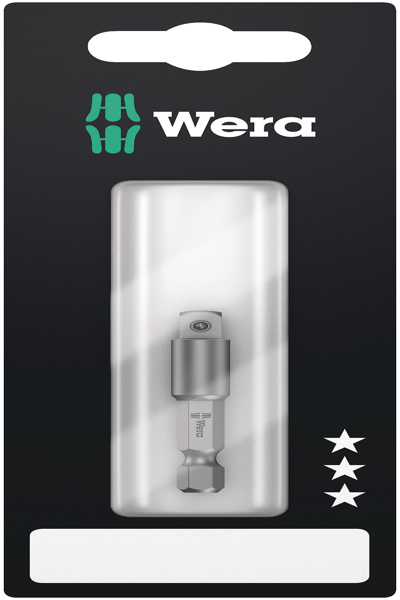 Wera 05134399001, 1/4", 1 tête(s), 1/4", acier