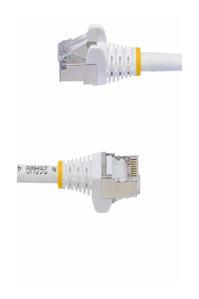 StarTech.com 3m White CAT8 Ethernet Cable, Snagless, S/FTP, 25G/40G - NLWH-3M-CAT8-PATCH