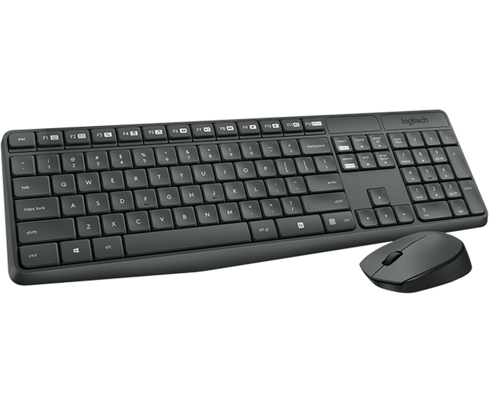 Logitech MK235 - Tangentbord och Mus set - 920-007933