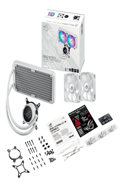 ASUS ROG Strix LC III 240 ARGB White Water cooler - 90RC00S2-M0UAY0