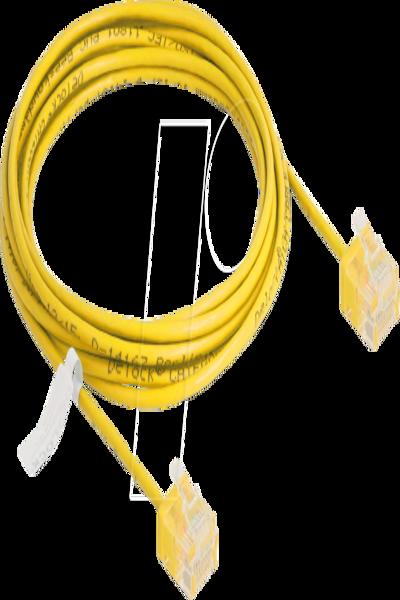Delock Patch cable - RJ-45 (M) short to RJ-45 (M) short - 80913