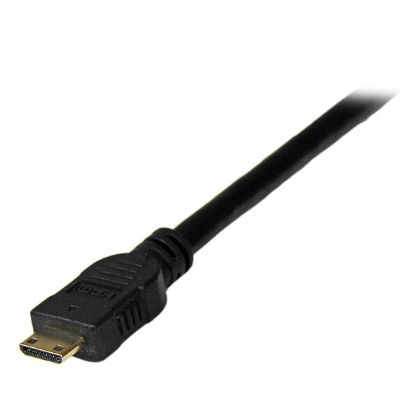 StarTech 2m Mini HDMI to DVI-D Cable - M/M - 2 m - Mini-HDMI - DVI-D - Male - Male - Gold - HDCDVIMM2M