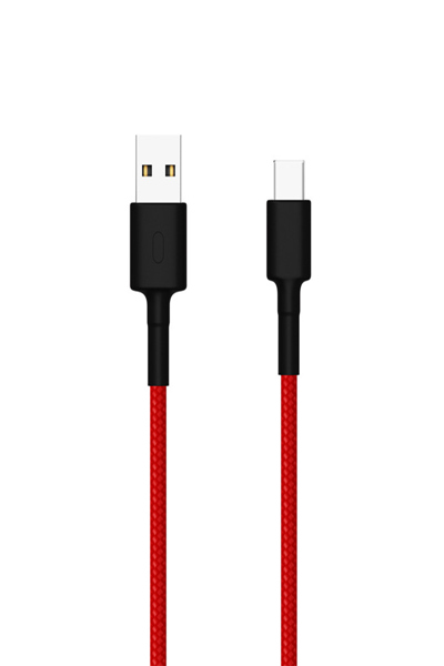 Xiaomi SJV4110GL USB A vers USB C 1 m Noir Rouge