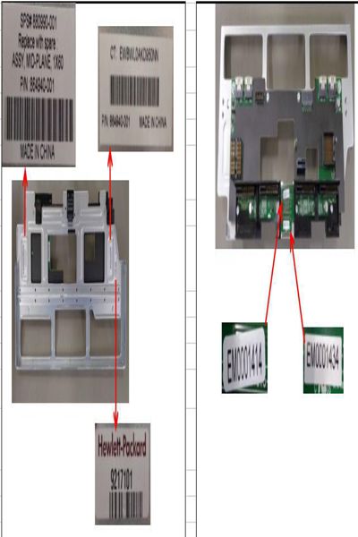 Plan médian HPE pour système Apollo 4510 Gen10