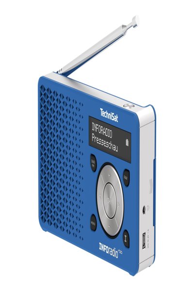 TechniSat DigitRadio 1 hr iNFO Editiondunkelblau/silber DAB+ 0035/4997 - Mono
