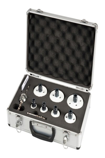 Makita EZYCHANGE Set de scie cloche bois/plastique/métal 9 pièces