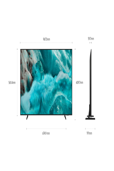 SAMSUNG TQ43Q7FAAU 43" Q7F SERIES LCD-TV - TQ43Q7FAAUXXC