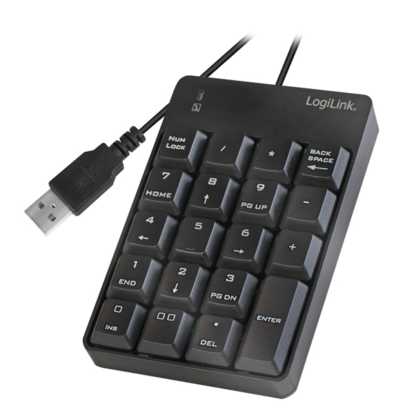 LogiLink ID0184 USB numerisk tastatur - ID0184