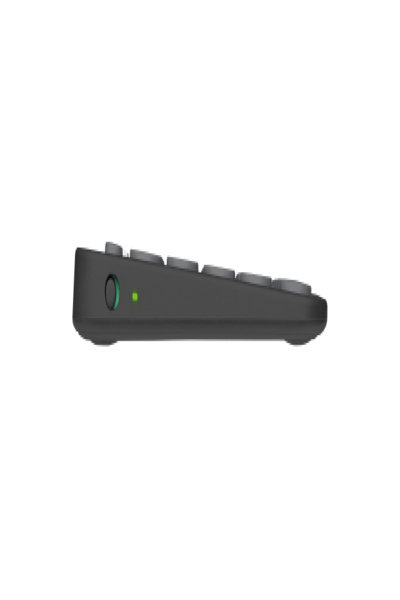 Logitech Pebble Keys 2 K380s - Mini - Wireless - RF Wireless + Bluetooth - Scissor key switch - AZERTY - Graphite - 920-011803