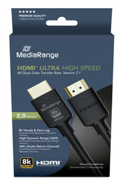 MEDIARANGE MRCS220 HDMI-kabel 2m - MRCS220