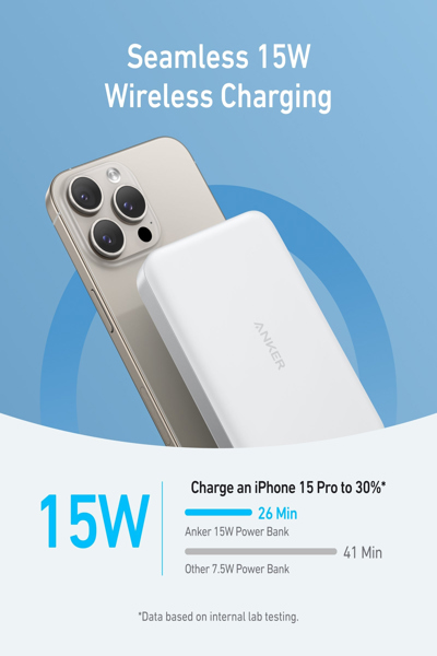 Batterie externe sans fil Anker MagGo