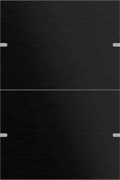 GIRA 5022126 jeu de bascules 2f Capteur de clé.4 TS4 aluminium noir
