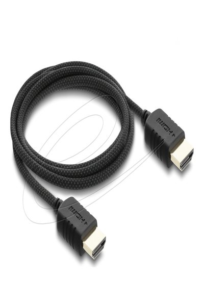 Delock Coaxial High Speed HDMI Cable 8K 60 Hz 48 Gbps with Braided Sheath - Cable - Digital/Display/Video - 81682