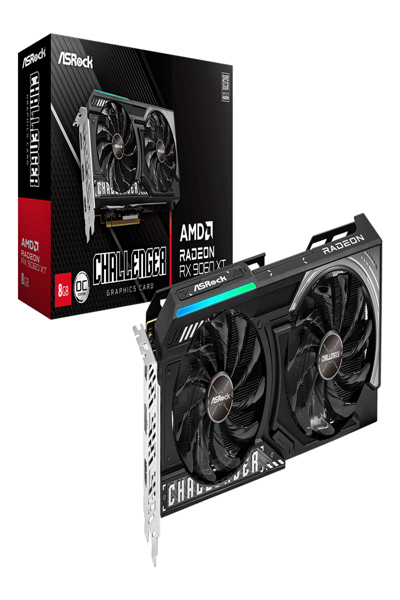 ASRock RX 9060 XT Challenger 8GB OC - 90-GA5TZZ-00UANF