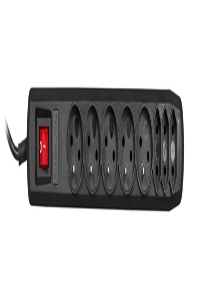 Multiprise Activejet APN-8G/1,5M-BK 1,5 m noire
