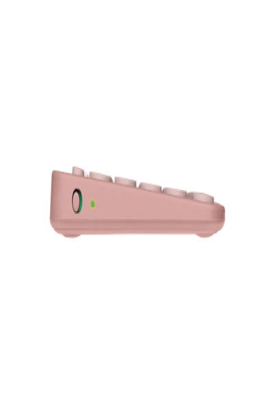 Logitech Pebble Keys 2 K380s - Mini - Wireless - RF Wireless + Bluetooth - Scissor key switch - AZERTY - Pink - 920-011805