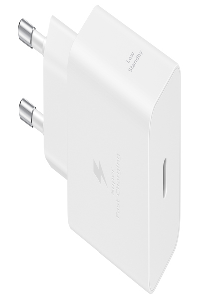 SAMSUNG 45W POWER ADAPTER+CABLE WHITE